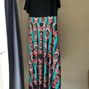 Crazy Train maxi dress